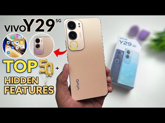 Vivo Y29 5G Top 50++ Hidden Features | Vivo Y29 5G Tips & Tricks | Vivo Y29