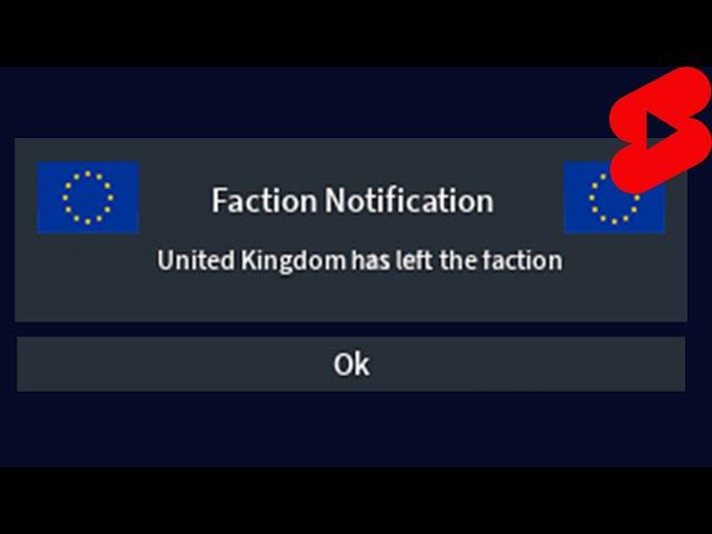 Brexit portrayed by Rise of Nations (SHORT)