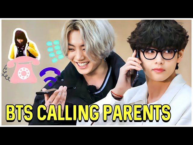 BTS Calling Their Parents