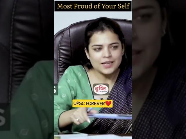 UPSC IAS INTERVIEW/SALONI KHANNA MAM/DRISHTI IAS/UPSC FOREVER/#short #upsc #ias #drishtiias