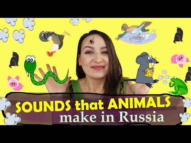 134. Animal Sounds in Russian | How do Animals sound in Russian