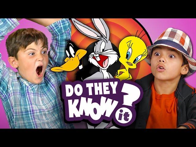 DO KIDS KNOW LOONEY TUNES CHARACTERS? (REACT: Do They Know It?)