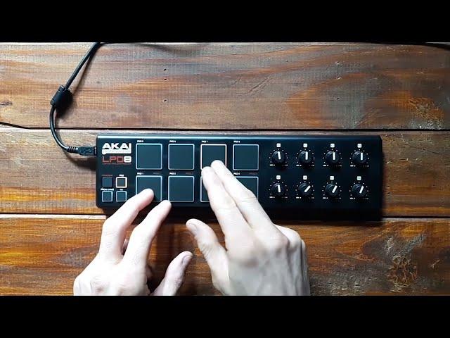 Akai LPD8 Session #1