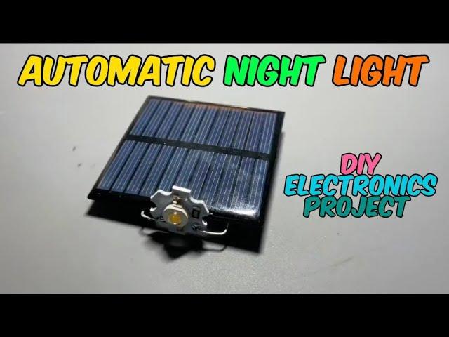 Automatic Night Light Diy Electronics Project