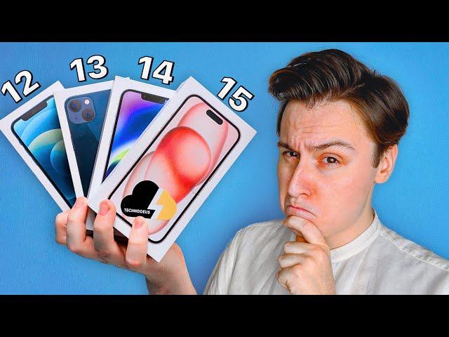 САМЫЙ ВЫГОДНЫЙ iPhone в 2024 — сравнение iPhone 12, 13, 14 и 15! Какой айфон выбрать в 2024 году?