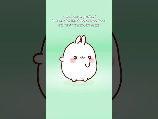 The dance floor was NOT ready!  #dance #molang #whateveryouwant #m4p #single