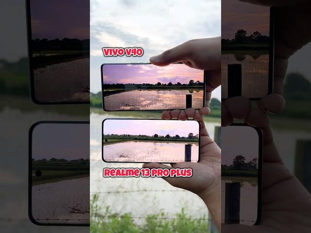 Realme 13 Pro Plus vs Vivo V40 Camera Comparison (photography) #shorts