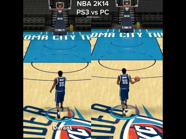 NBA 2K14 PS3 vs PC