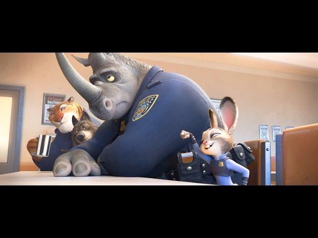 Второй трейлер «Зверополис» (Zootopia) с русскими субтитрами