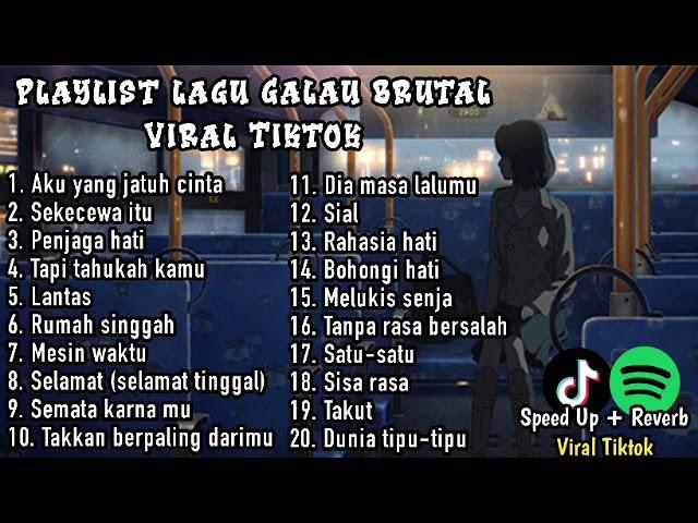 playlist galau speed up & reverb