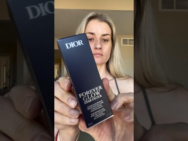 BRAND NEW Dior Forever Glow Star Filter Unboxing - First Application #shorts #diorbeauty