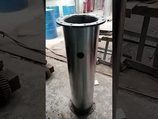 Work is underway to create a new chiller evaporator 🫶