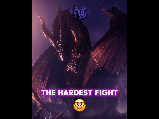 The HARDEST Fight in Monster Hunter... | Monster Hunter Edit | #shorts #sunbreak #mhw #mhwilds