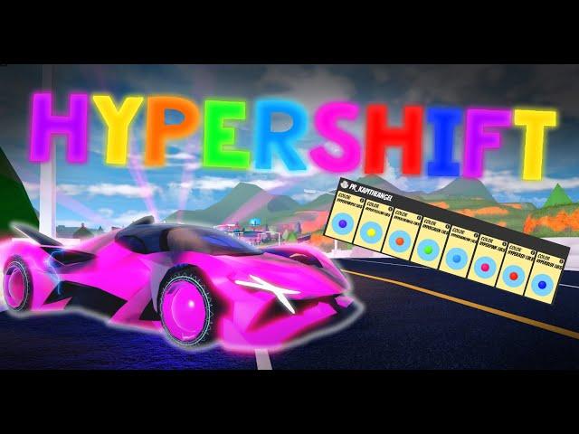 GETTING OG HYPERSHIFT AND ALL LEVEL 5 HYPERCHROMES IN ROBLOX JAILBREAK!