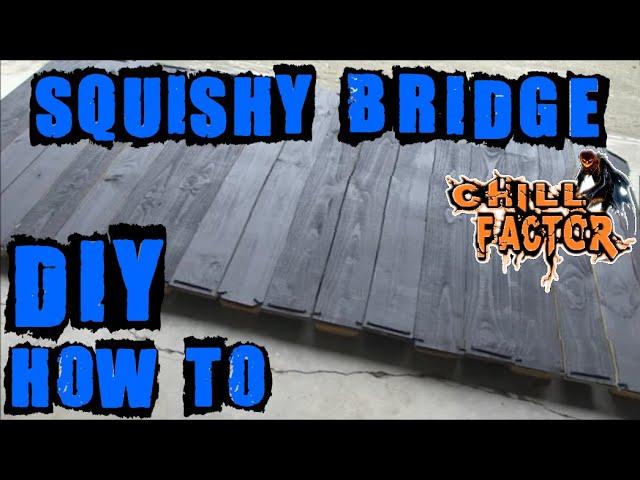 Squishy Bridge - Moving Floors - DIY - How To - Demo - Home Haunt 2021 Build - Chill Factor Haunt