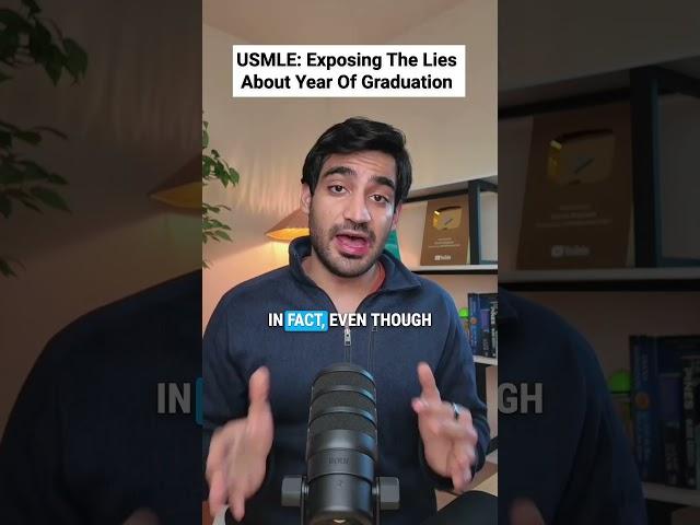 Exposing the Biggest Lie in USMLE Residency Matching #shorts #usmle #medstudent