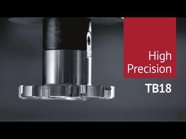 Key application High Precision – Side milling cutter TB18 (EN)