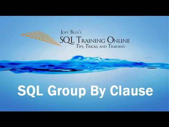 SQL Group By - SQL Training Online - Quick Tips Ep12