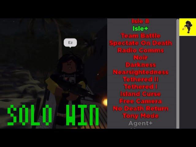 Roblox Isle 9 | TRUE CHAMPION w/ ISLE+ MODIFIER SOLO