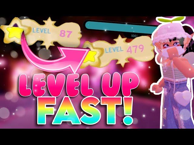 NEED TO LEVEL UP? WATCH THIS! | My Routine To Level Up FAST in Royale High