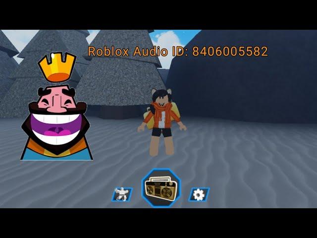 Clash Royale Laughing King Emote (Roblox Audio ID)