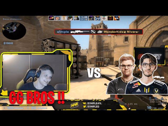 S1mple Plays FPL Faceit Mirage vs Lekro and Nivera - CSGO Twitch Clips