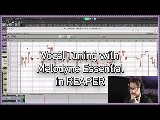 Vocal Tuning with Melodyne Essential in REAPER (ARA2)