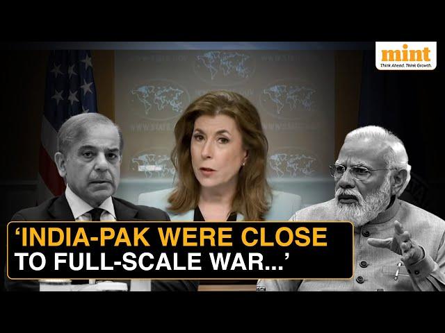 America Made A Difference...: US State Dept. On Resolving India-Pakistan Escalation | Watch