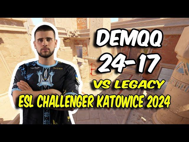 CS2 POV | Monte DemQQ (24/17) vs Legacy (Anubis) @ ESL Challenger Katowice 2024