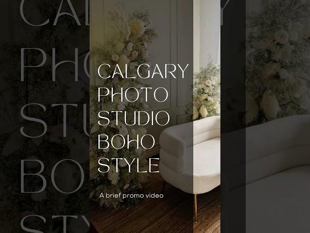 Video Tour of a Boho-Style Photo Studio in Calgary