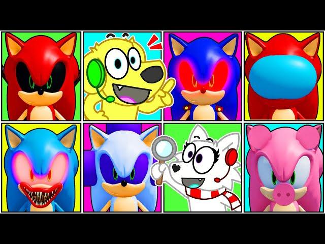 UNLOCKING RARE SONIC MORPHS on Roblox FIND THE SONIC MORPHS!!