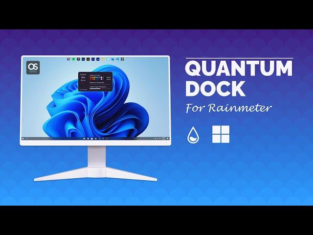 Quantum Dock for Rainmeter - Best Dock for Windows