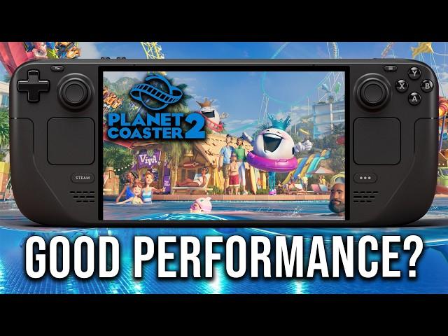 Planet Coaster 2 | Steam Deck (OLED) Performance Test | Optimal Settings