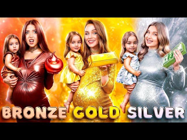 Золотая vs Серебряная vs Бронзовая Беременная! Как Стать Лучшей Мамой?