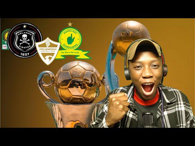 CAF DRAW IS HERE & DETAILS!! ORLANDO PIRATES, DOWNS, STELLIES WILL KNOW THEIR GROUP TOMORROW