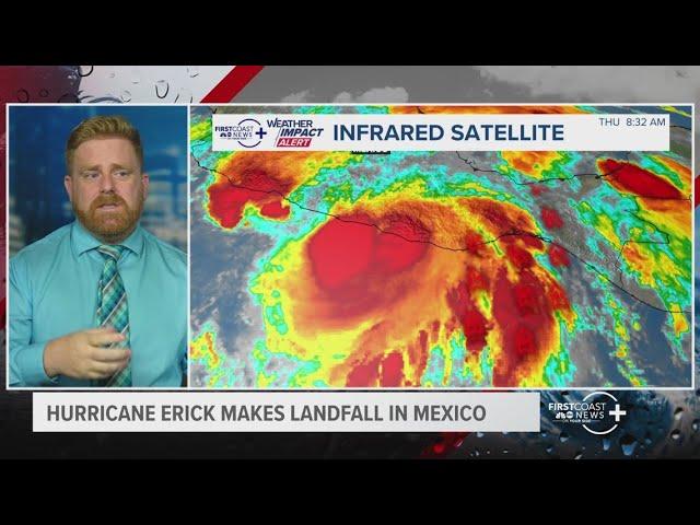 Hurricane Erick makes landfall as category 3 storm in Southern Mexico