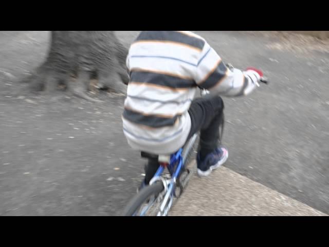 My son riding his bike - Came-TV Mini 2