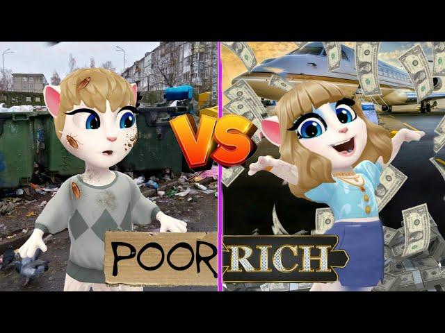 My Talking Angela 2 POOR  VS RICH 