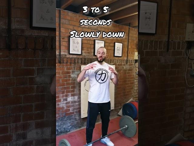 How to Clean Pull With Slow Eccentric