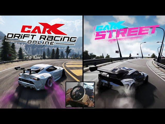 CarX Drift Racing Online PC VS CarX Street PC Side By Side Gameplay!