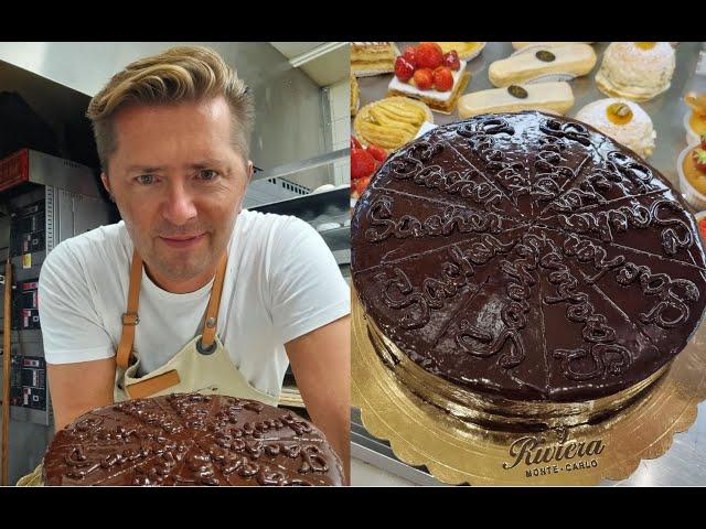 Знаменитый Австрийский торт Захер ( Sachertorte ) от Шеф-кондитера Александр Селезнев Монако /МК2022