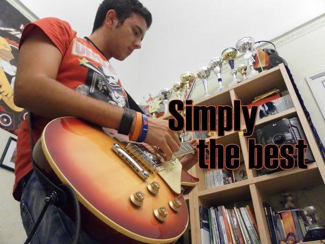 Tutorial chitarra "Simply the best" di Tina Turner