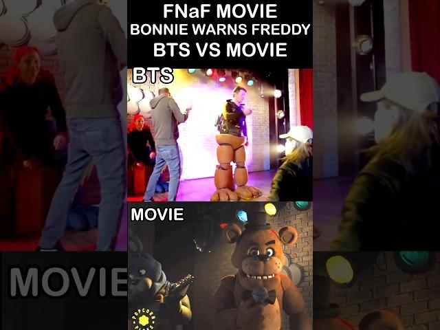 FNaF MOVIE Bonnie Warns Freddy About Mike Behind The Scenes Vs MOVIE | FNaF Movie 2 Leak