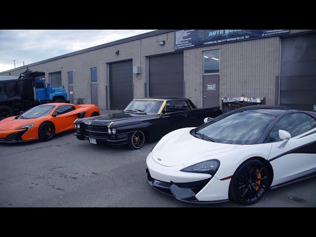 Crazy McLaren's at Auto Boss Vaughan