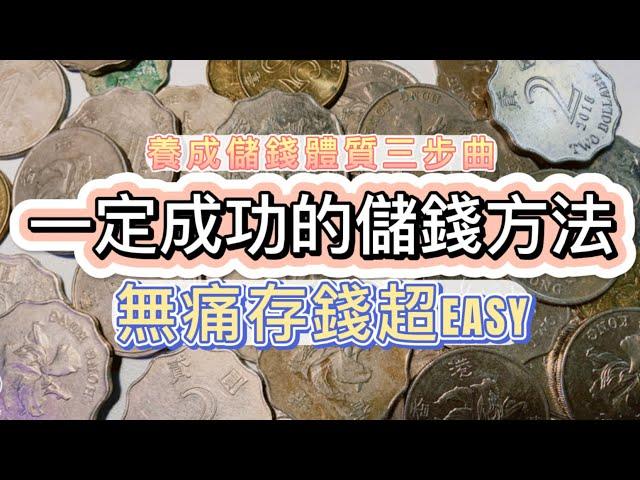 養成儲錢體質! 100%成功存錢方法|無痛存錢去旅行買包包|月光拜拜新手老手都適合的存錢技巧|港幣懶人理財【廣東話/中字】#理財 #慳錢 #存錢