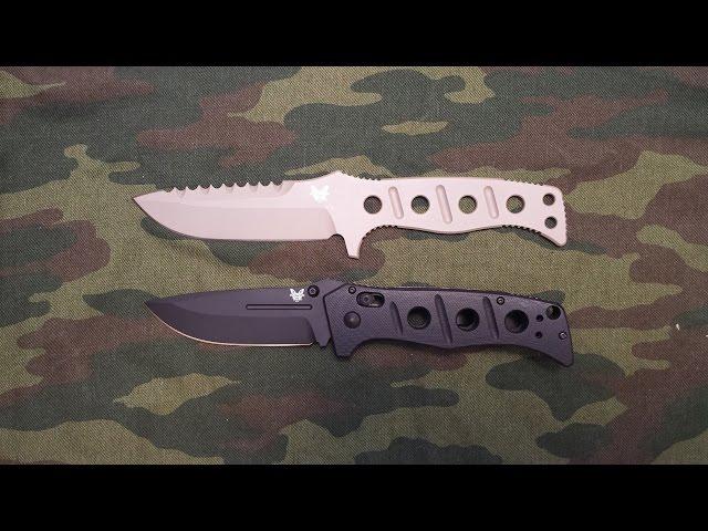 Морские котики BENCHMADE 275 ADAMAS & 375 FIXED ADAMAS часть 1