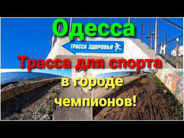 Одесская трасса здоровья. Для спорта или позора? Аркадия.