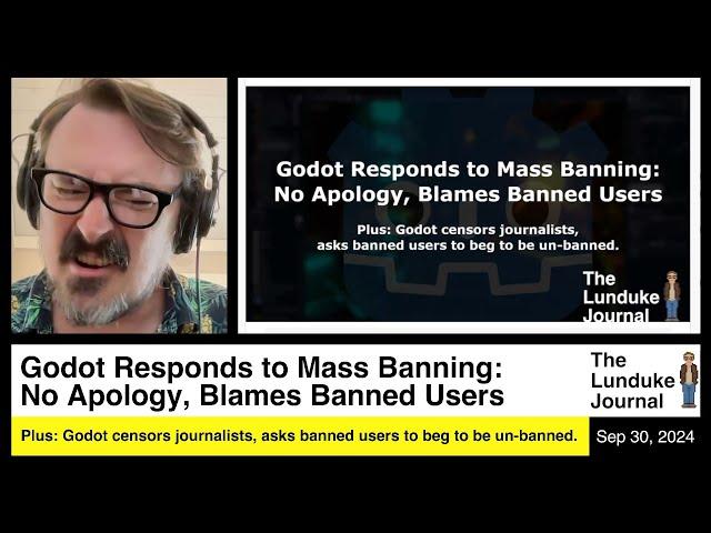 Godot Responds to Mass Banning - No Apology, Blames Banned Users