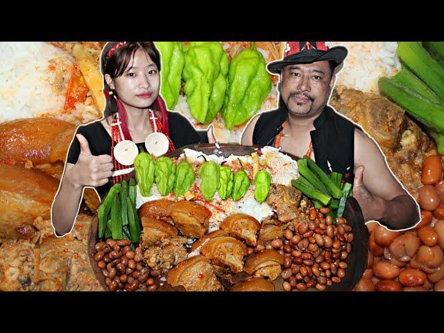 METÜMNYO Mukbang With Dad | Pork With Kholar |