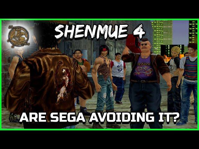 ARE SEGA AVOIDING SHENMUE? - Shenmue Dojo